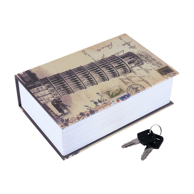 Caja fuerte para libros, libro de diccionario, caja de seguridad secreta, caja de diccionario de seguridad, funcionamiento suave