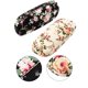 thumbnail image 3 of 2 piezas Estuche rígido para anteojos de mujer Estuche para anteojos portátil ligero vintage con diseño de flores Estuche para anteojos Estuche para anteojos, 3 of 5