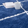 thumbnail image 3 of Somerset Home Diamond Contemporary Living Area Rug, Blue, 5’3” x 7’7”, 3 of 6