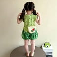 thumbnail image 3 of KDFJPTH Toddlers Outfits Sets for Graduation Girls Watermelon Cute Fashionable Two Piece Ensemble High Soft Kids Clothing Sets, 3 of 4