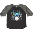 thumbnail image 3 of Inktastic Cute Blue Octopus Drumming Boys or Girls Toddler T-Shirt, 3 of 5