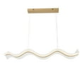 thumbnail image 2 of Modern Creative LED Pendant Light Gold Rustic Kitchen Island Chandelier Adjustable Light Fixture for Dining Room, 2 of 9