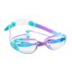 thumbnail image 4 of Gafas de natación para niños, antivaho, de competición, para niñas y niños. Verde púrpura, 4 of 8