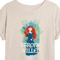 thumbnail image 3 of Disney Brave - Merida Strong Willed - Women's Oversized T-Shirt, 3 of 5