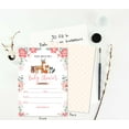 thumbnail image 5 of Inkdotpot 30AnimalsBaby Shower Invitation Cards-Gender Neutral-Fill In The Blank Invites, 5 of 6