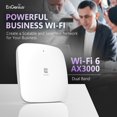 thumbnail image 3 of Engenius Wi-Fi 6 [Ews356-Fit] Doble Banda Ax3000 | Opciones De Control En La Nube, Aplicaciones Y Onprem | Malla Wpa3 Mu-Mimo Y Roaming Continuo: Adaptador De Corriente No Incluido., 3 of 5