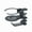 color:gray,Gray, variant on Adjustable 2 in 1 Clamp On Cup Holder With 360°Rotating Headsets Hanger Hook For Office Gaming Desks 5kg Hook Load
