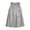 Grey, variant on Yuanlong Womens Skirts Elegant Satin Bow Tie Waistband Adjustable Wrap Apron Skirts For Holiday Party Casual Long Skirts