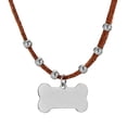 thumbnail image 5 of Yunuuuoa Personalized Pet ID Tag for Dogs Stainless Steel Engraved Name Tag Waterproof Rust Proof Pet Collar Tag with Metal Ring for Dog Cat Safety Identification Outdoor Daily Use, 5 of 6