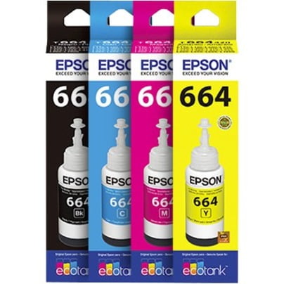 Epson T664 - Magenta - original - ink cartridge - for Epson L380, L386, L395,  L495; EcoTank ET-2600, - Walmart.com