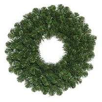 Fir Wreath with 110 PVC Tips, 24", Unlit
