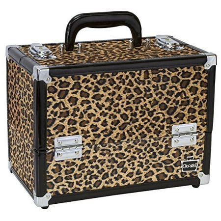 Caboodles Make Me Over Four Tray Train Cosmetic Case