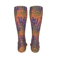 thumbnail image 6 of Pofeuu Lavender Flowers Print Stockings, Adult Running Hiking Socks for Youth and Adult-One Size, 6 of 8