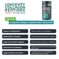 thumbnail image 5 of Longevity Colágeno Hidrolizado + NAD+ Eternal Nutrition 270 Cápsulas 3000 mg, 5 of 5