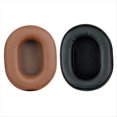 thumbnail image 2 of 1 Par de Almohadillas de Esponja para los Oídos, de Cojín, Almohadillas de Repuesto para Auriculares para RP-HD605N HD601N HD805N, Color Marrón, 2 of 5