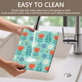 thumbnail image 4 of Placemat, Pioneer Flower Floral Print Pattern Place Mats Table Mat Set Of 2, PVC Washable Placemats for Party Kitchen Dining Decoration, 18x12 Inch, Fade Resistant, 4 of 6