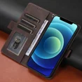 thumbnail image 3 of Leather wallet with comfortable skin feel, suitable for Redmi 9A flip geometric stand phone case, 3 of 5