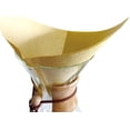 thumbnail image 1 of AGOGO Disposable Coffee Filter for Pour Over Coffee Maker, Natural Square, 100 ct, Exclusive Packaging (Burlywood), 1 of 5