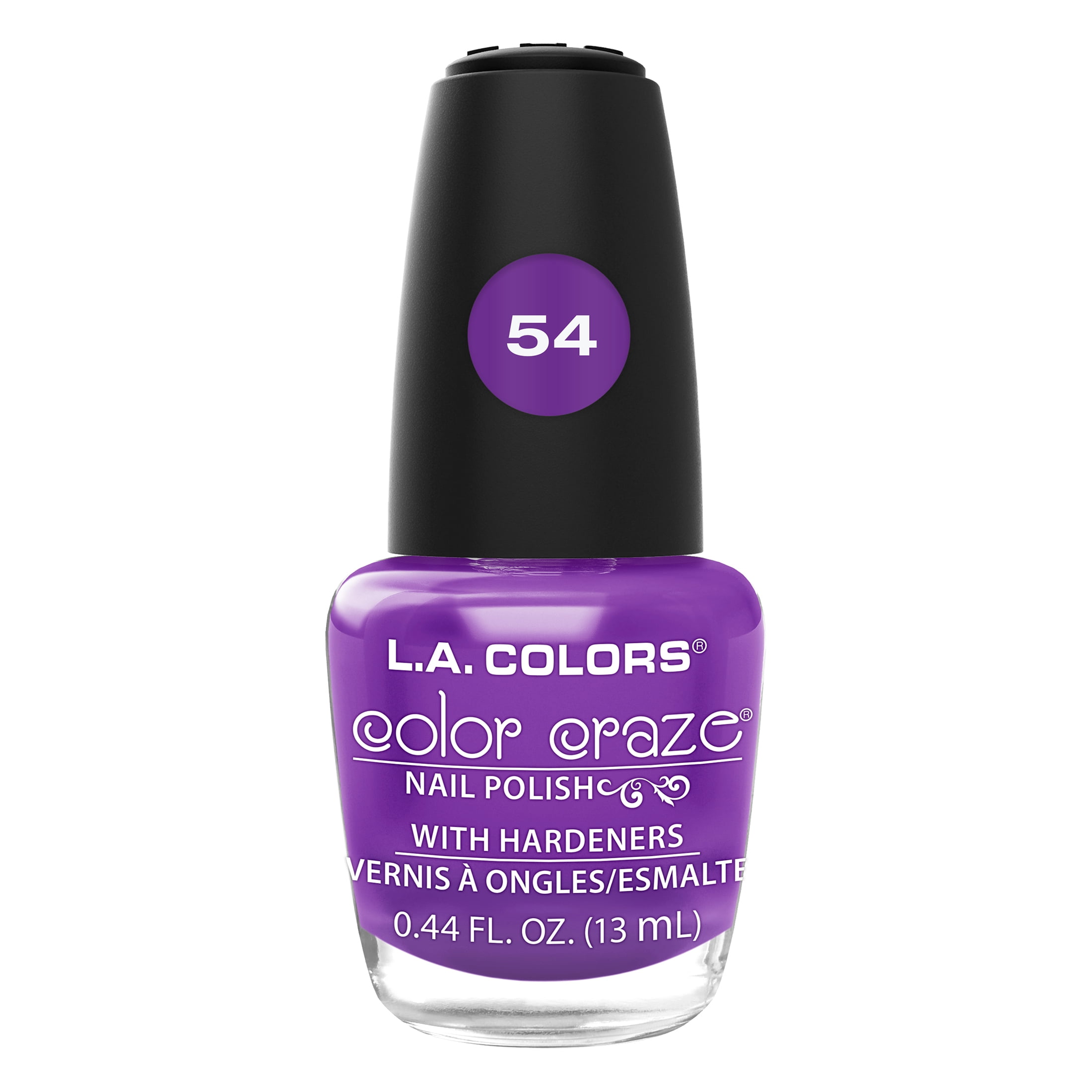 L.A. COLORS Color Craze Nail Polish, Long-lasting, Chip-resistant