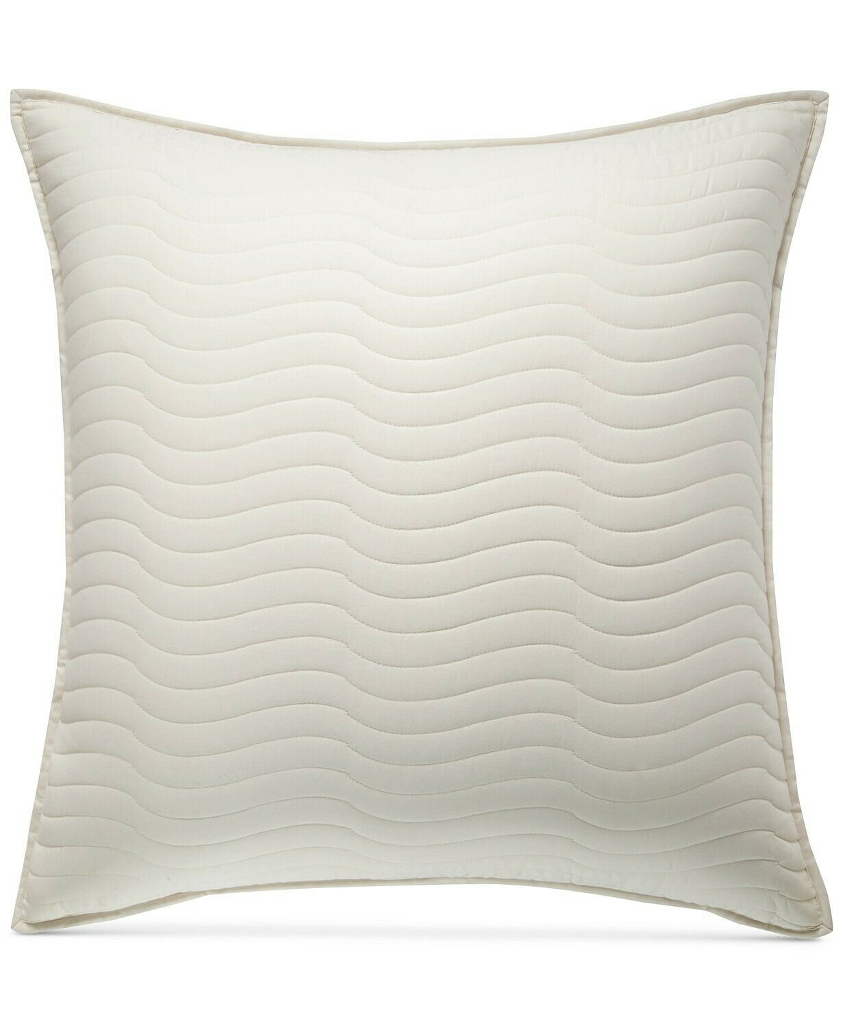 Hotel Collection Agate Quilted Wavy 100 Pima Cotton Pillow Sham EURO