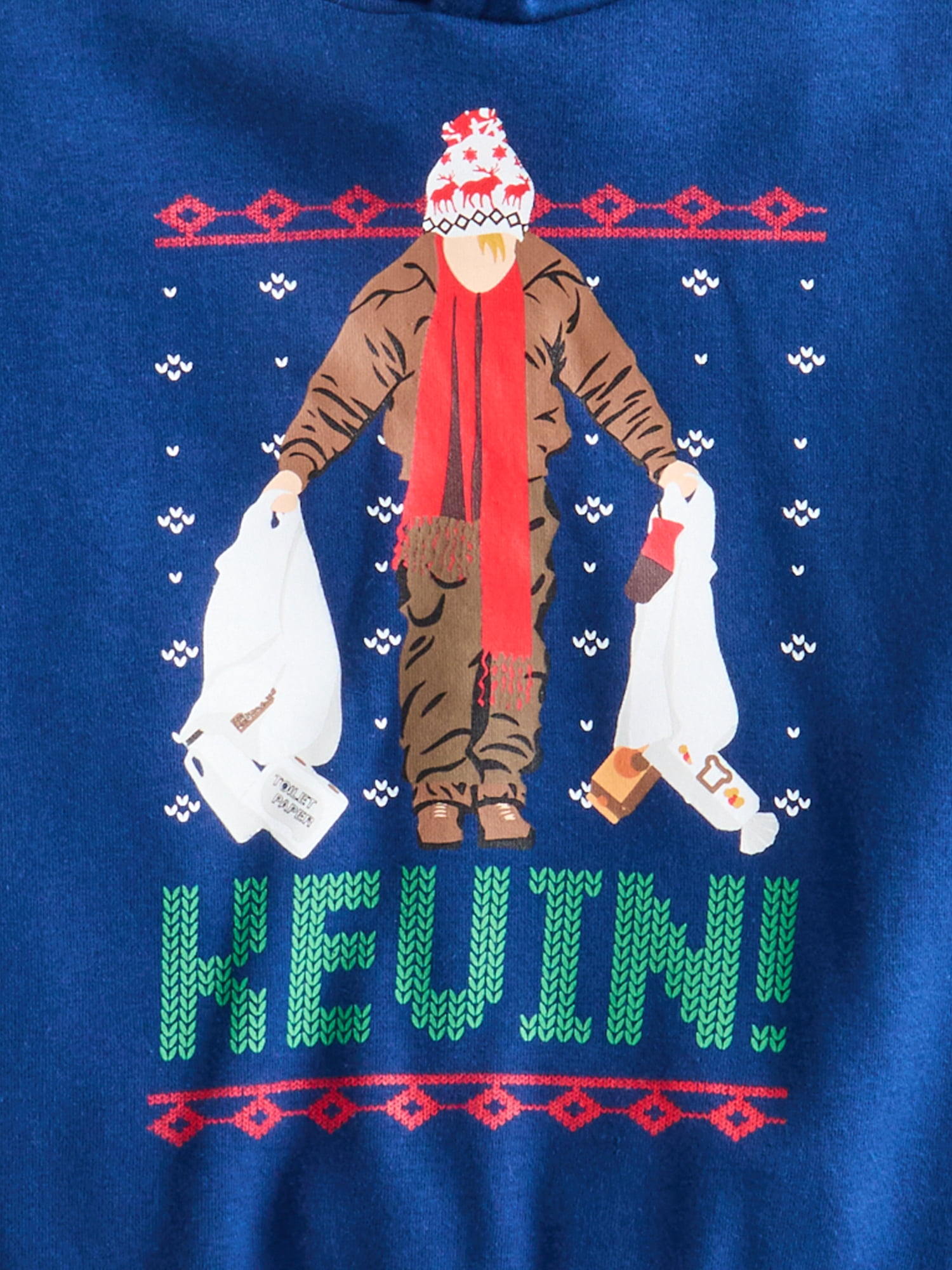 License Home Alone 2PC Hoodie and Long Pant Set, Sizes 4-16