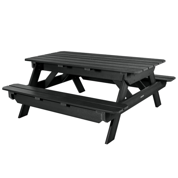 Classic Westport Conversation/Coffee Table - 45" L x 18" W x 17" H, Outdoor, Eco-friendly, Synthetic Wood