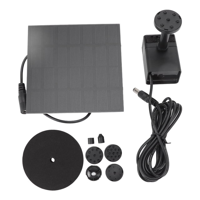 Kit de bomba de agua solar Jadeshay Bricolaje Bomba de fuente solar