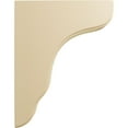 thumbnail image 3 of Ekena Millwork 1 3/4"W x 8 1/2"D x 11"H Plymouth Wood Bracket, Maple, 3 of 4