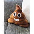 thumbnail image 5 of IRunningSystem Shit Pillow Emoticon Emoji Gadget Algodón de felpa | Toy fun almohada extra suave y esponjosa | 30 cm (marrón) Xemadio LL-1829, 5 of 5