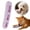 A, variant on Bite and Brush Dog Chew Toy - Puppy Chew Toy with Bristles for Teeth Cleaning, Interactive Dog Toy for Puppy Teething, Compatible with Most Popular Dog Dental Chews & Treats