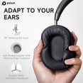 thumbnail image 6 of Wireless Headphones Bluetooth 5.4 Low-Latency -35dB Noise Cancellation Custom EQ Hi-Fi Audio Electronic Connection for Travel & Work Springtok Microphone, 6 of 27
