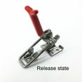 thumbnail image 3 of 1Pc Toggle Clamp, GH-431-SS Stainless Steel Adjustable Locking Clasp Toggle Clamp Woodworking Tool, 3 of 5