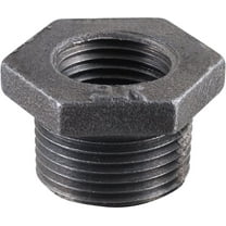Southland 521-974HN Hexagon Bushings, 1-1/2" x 3/4", Black