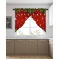 thumbnail image 2 of EcoNesxp Short Half Kitchen Curtain Window Treatments 28" x 36", 2 of 5