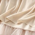 thumbnail image 7 of Black and Friday Clothing Sales Idoravan Tulle Tutu Skirts for Women Women's Solid Color Ruffled Mesh Skirt High Waist Prom Poached Skirt Half-length Skirt Beige, 7 of 7