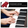 thumbnail image 4 of Funda protectora para teclado de piano (127 x 15 cm), color rojo, 4 of 7