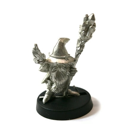 Stonehaven Gnome Wizard Male Miniature - 28mm Table Top Wargame (Best 28mm Samurai Miniatures)
