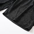 thumbnail image 4 of EOYWHK Mens Drawstring Shorts Elastic Waist with Pockets Mens Gym Shorts for Men Soft Lightweight Breathable Activewear Daily Wear Outdoor Black, Size L, 4 of 9