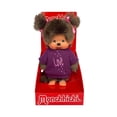 thumbnail image 2 of Monchhichi Girl Tee "LOVE" Dress Plush Toy - Purple, 2 of 4