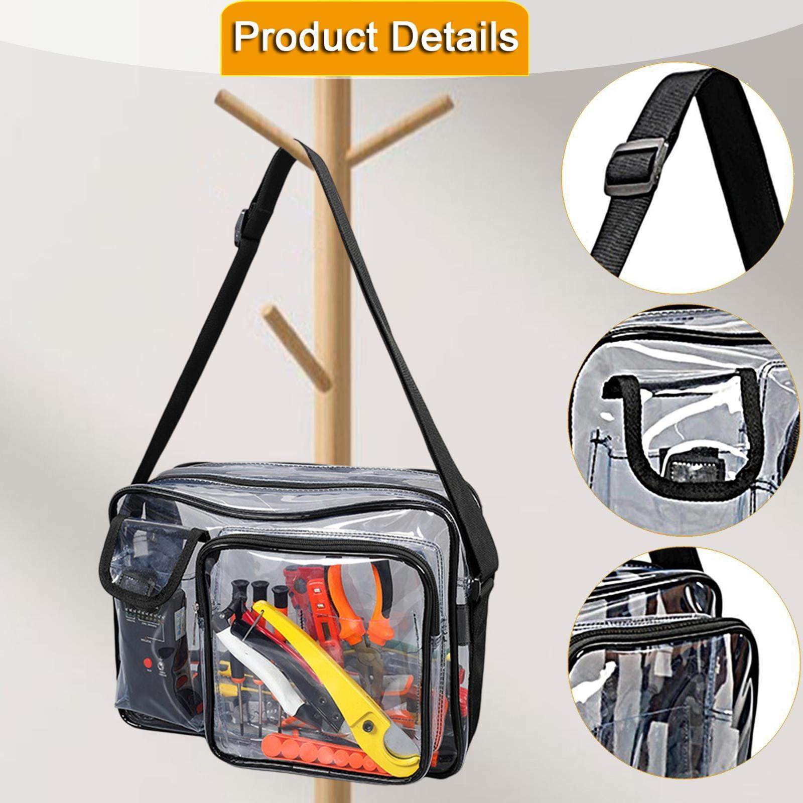 Transparent Tool Bag Engineer Carrier with Anti Static PVC Material for Electronic Work and Outdoor Travel