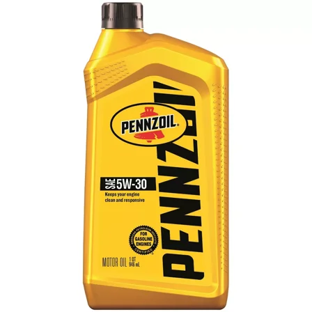 Pennzoil Sae 5W-30 Motor Oil For Gasoline Engine, 1 Quart, 3 Pack