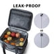 thumbnail image 3 of TOURIT Bolsa refrigeradora para 48 latas, refrigerador Suave con Aislamiento, Bolsa refrigeradora Grande y Plegable, refrigeradores para Almuerzo de 32 litros para Picnic, Playa, Trabajo, Viaje, Gris, 3 of 5
