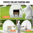 thumbnail image 6 of VEVOR Spray Paint Shelter, 40 x 35 x 40 in Pop-Up Portable Spray Paint Tent with Built-In Floor, Exhaust Window and Storage Bag, Foldable Paint Booth for Furniture, DIY Hobby Tool Painting Station, 6 of 9