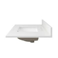 thumbnail image 3 of Craft + Main Qz37228r 37" Quartz Vanity Top - Carrara Vita, 3 of 7