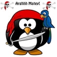 thumbnail image 2 of CafePress - Penguin The Pirate Mug - 11 oz Ceramic Mug - Novelty Coffee Tea Cup, 2 of 4
