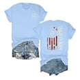 thumbnail image 6 of ibiyuan Usa 250th Anniversary Shirt Womens T Shirts Graphic Crew Neck 250 Anniversary Usa Short Sleeve Clothes Independence Day Funny Shirts Cute Tops for Women, 6 of 6