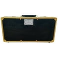 thumbnail image 6 of Common Wealth Barber Stylist Lock Attache Carrying Portable Travel Case Black With Gold Trim Organizer, 6 of 6