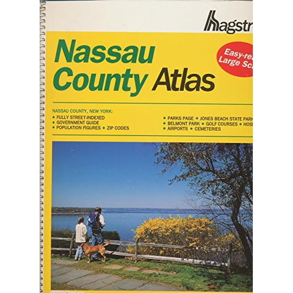 Pre-Owned Hagstrom Atlas: Nassau County, New York Large Scale, 9780880970006, 0880970006, Paperback, 6th Rev edition