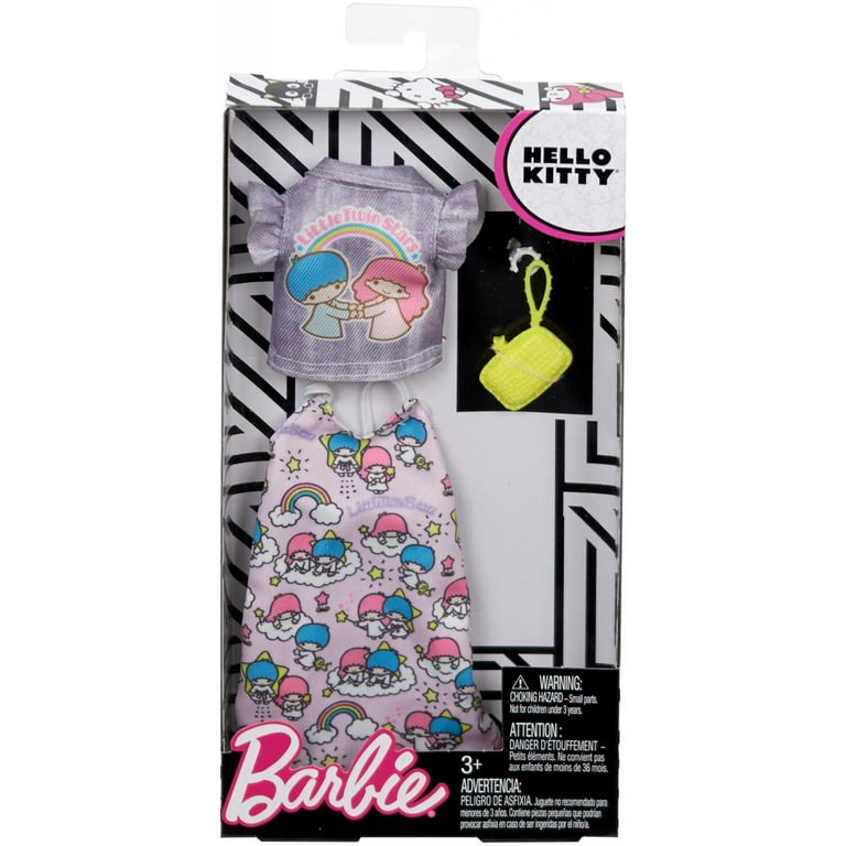 Kit Vestido Roupa Barbie Hello Kitty Original Oficial Mattel - Manias da  Karla do  - Loja Virtual