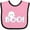 Pink and Black, variant on Inktastic Boo Ghost Boys or Girls Baby Bib